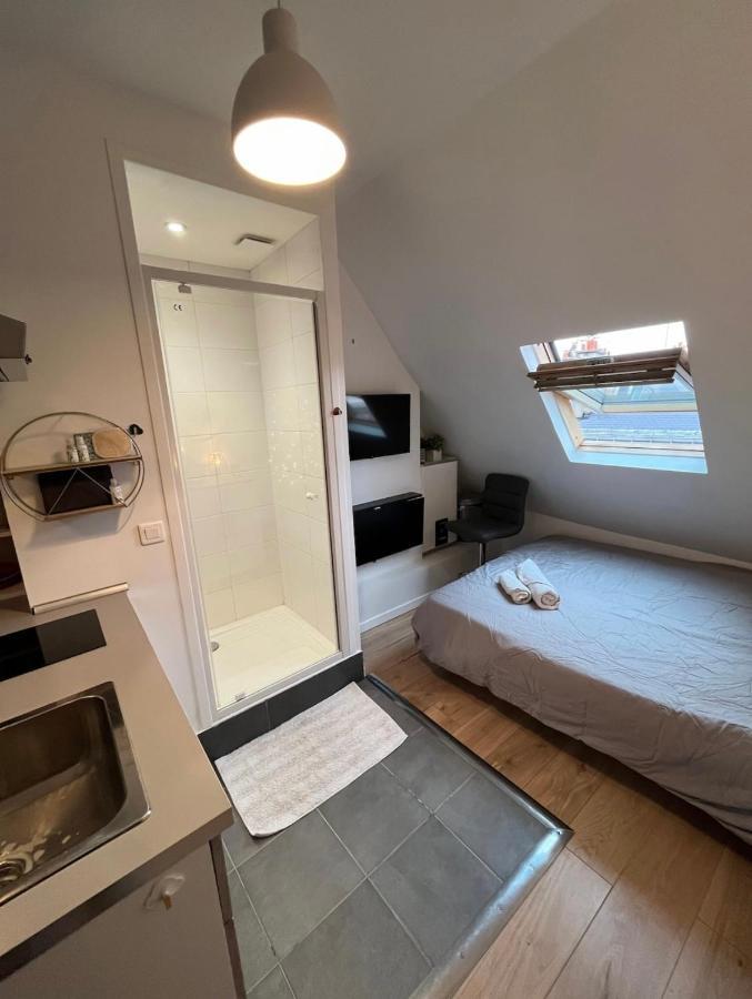 Cosy Studio Saint-Lazare Apartamento Paris Exterior foto